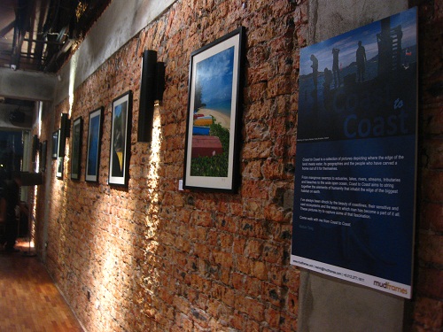 Coast to Coast Photography Exhibition in Leonardo's Dining Room & Wine Loft, Bangkung Row