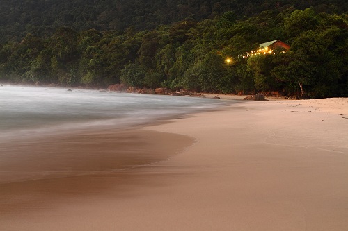 Beach at Damai Puri Resort & Spa, Santubong, Sarawak