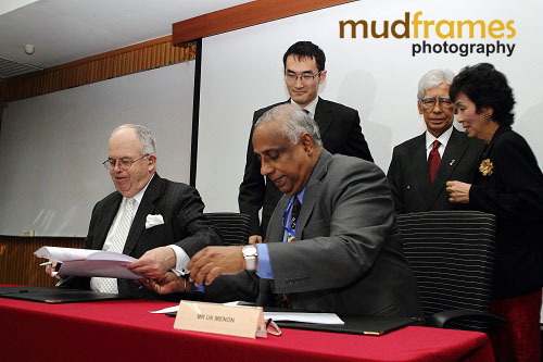 MOU signing ceremony at Stamford College