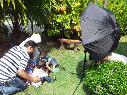 BTS of a Malay Family Portrait