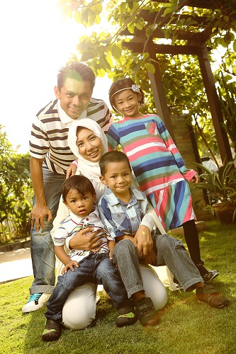 A Malay Family Portrait