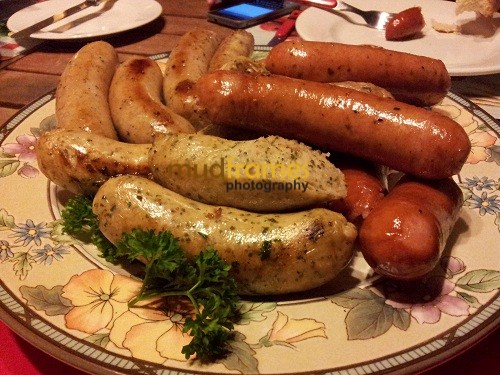 German sausages for Oktoberfest feast