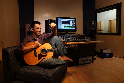 Nick Lee of the Ark Studios audio facility at TTDI
