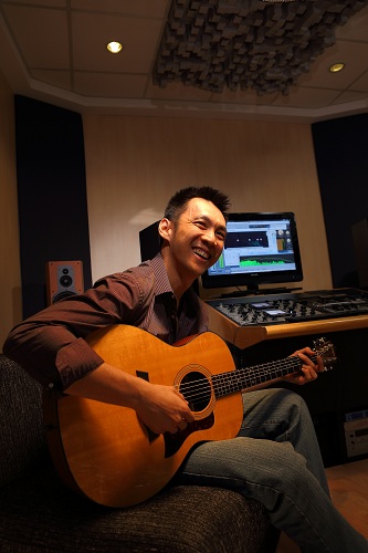 Nick Lee of the Ark Studios audio facility at TTDI