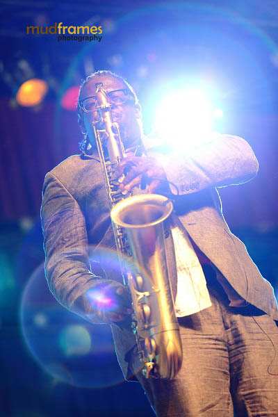 Ezra Brown performing during the KL International Jazz Festival 2013