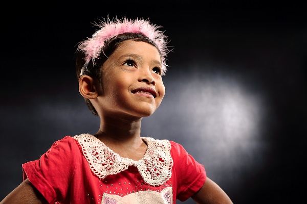 Portrait of Myanmar Refugee Children
