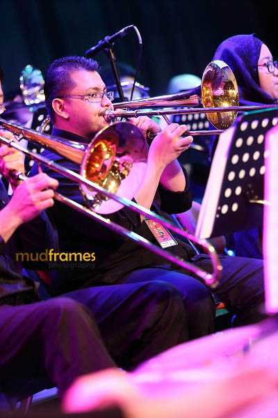 The UM Symphony Orchestra performing during the KL International Jazz Festival 2013