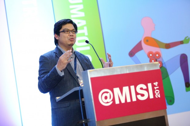 Dr Raja Affendi Raja Ali speaking during MISI 2014