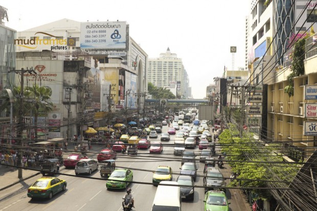 Traffic at Bangkok, Thailand