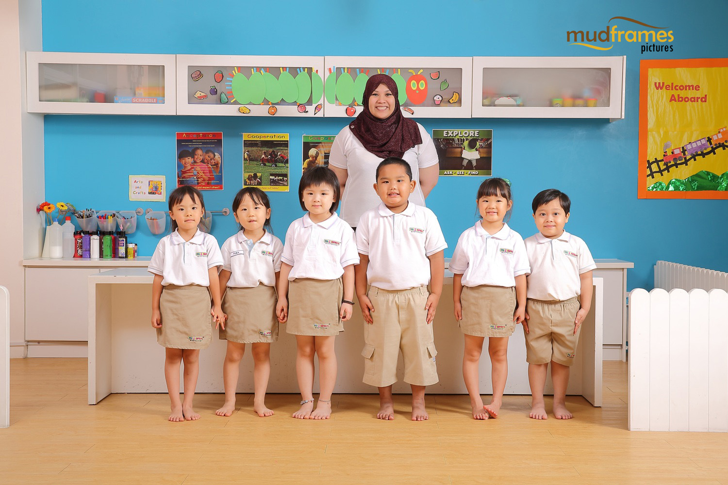 San Lorenzo Montessori Kindergarten class photograph