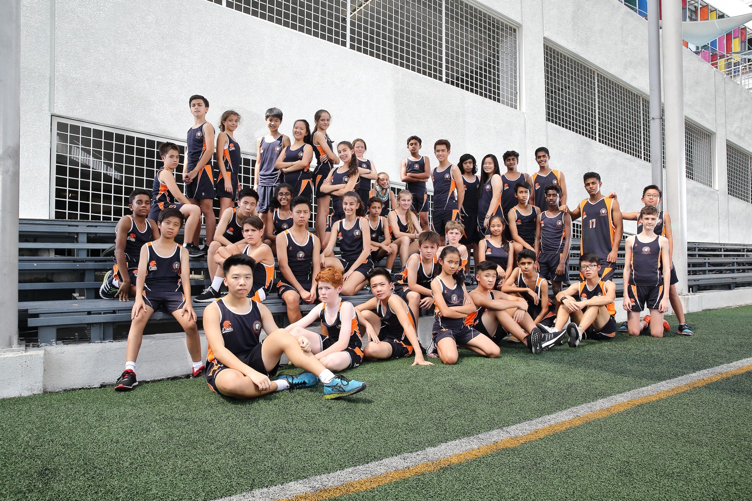 Cross country group photography of BSKL