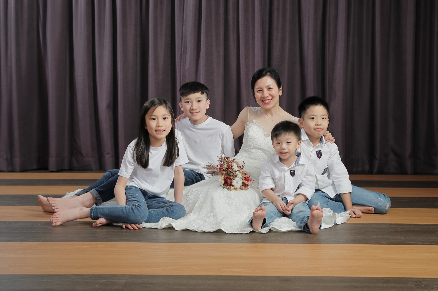 Indoor Family Photo Shoot at Jaya One Studio